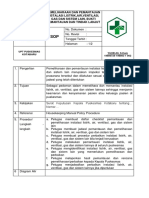 8.5.1.2 Sop Pemeliharaan Dan Pemantauan Instalasi Listrik