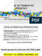 Capital de Trabajo No Operativo