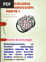 Toxicologìa Introduccion Parte i Cris