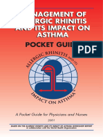 Management Allergic Rhinits ITS Impact Asthma 2001