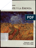 El ente y la esencia, Tomás de Aquino.pdf