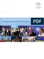 World Economic Forum On Latin America: New Partnerships For A Sustainable Recovery