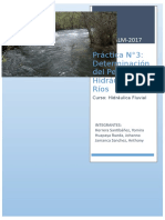 Informe Nº3 Hidraulica Fluvial