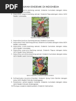 FLORA Fauna Endemik Diindonesia 2