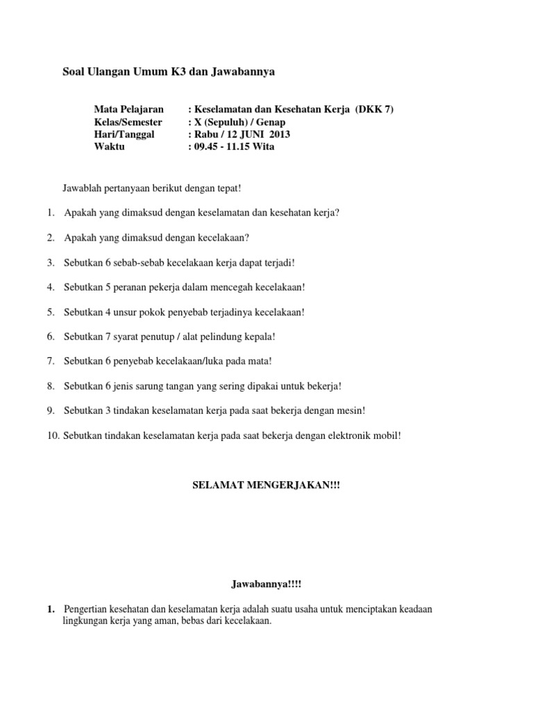 Soal essay k3 umum 02 image