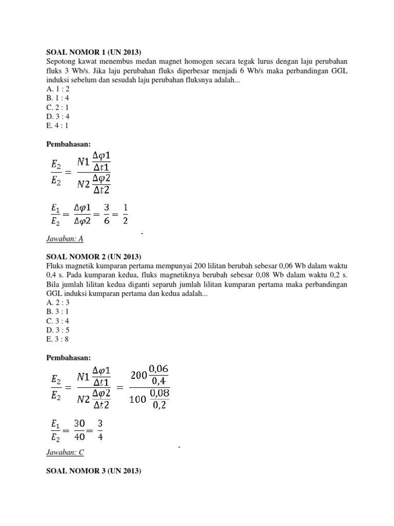 Soal Uts K3las 3 Mm2