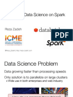 Advanced Data Science on Spark using MLlib