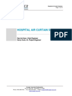 Hospital Air Curtain Systems: Dan Int-Hout, Chief Engineer Gerry Cook, Sr. Project Engineer
