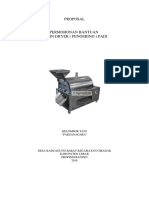 Permohonan Bantuan Dryer Paksanagara