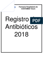 Registro de Antibióticos