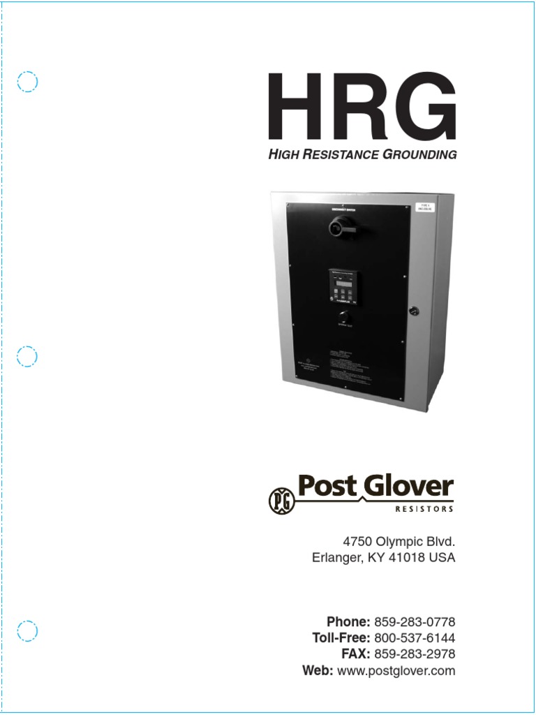 High Resistance Grounding Overview | PDF | Nature | Electricity