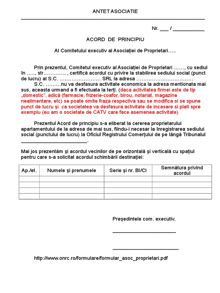 Acord Vecini