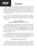 PESQUISA - Nutrição