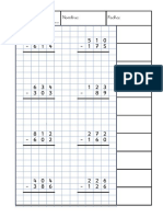 Cuaderno Restas Con Llevadas Con Autoevaluación PDF