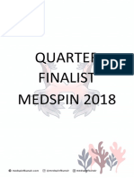 .Quarterfinalist Medspin 2018