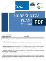 Hobekuntza Plana18-19