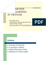 An Overview of E-learning in Vietnam