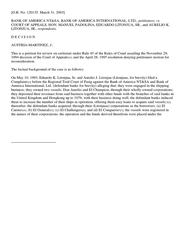 Bank of America Legal Dispute Overview | PDF | Complaint | Lawsuit