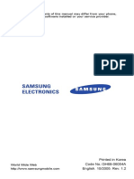 Samsung SGH D500 PDF