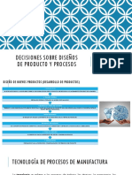 Diseño de productos y procesos de manufactura