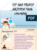 Konsep Dan Prinsip Manajemen