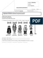 Evaluacion Pictogramas