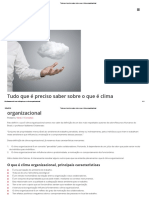 Tudo Que é Preciso Saber Sobre o Que é Clima Organizacional