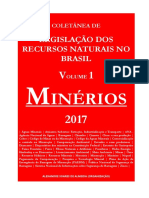 Legislação Dos Recursos Naturais No Brasil Volume 1 Minérios
