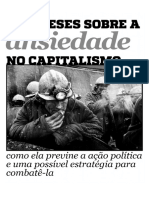 Seis Teses Sobre a Ansiedade no Capitalismo