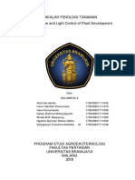 MAKALAH FISIOLOGI TANAMAN "Phytochrome and Light Control of Plant Development"