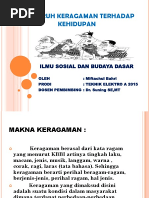 Pengaruh Keragaman Terhadap Kehidupan