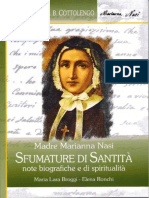 Madre Marianna Nasi. Sfumature Di Santità