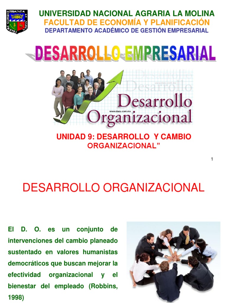 Desarrollo y Cambio Organizacional | PDF | Desarrollo organizacional ...
