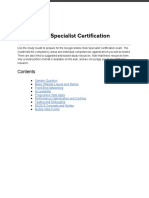 Study Guide Mobile Web Specialist Certification