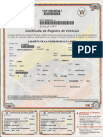 Certificado de Regist - Orinoco001