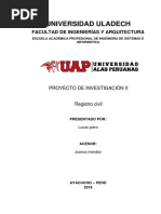 Registro Civil Pro