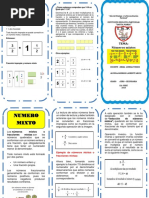 triptico  numeros mixtos