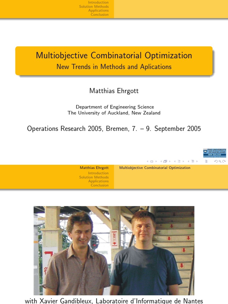 Multiobjectivo | PDF | Metaheuristic | Mathematical Optimization