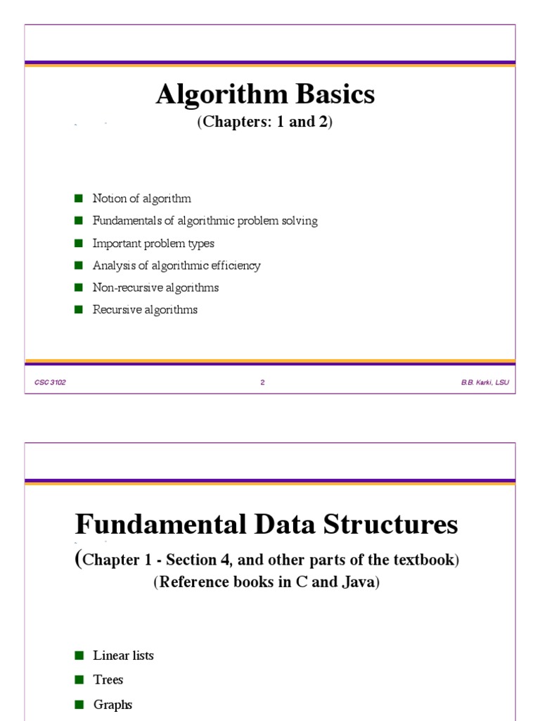 Algorithm Basics: (Chapters: 1 and 2) | PDF | Queue (Abstract Data Type ...