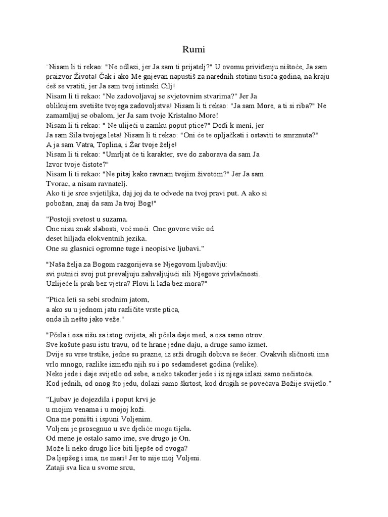 Rumi | PDF