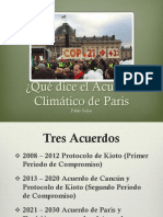 Acuerdo de Paris Final