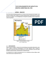 Deslizamiento Vía Armenia - Ibagué