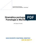 Fonologia e Morfologia Portuguesa