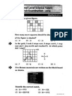 NSTSE Class 4 Solved Paper 2014