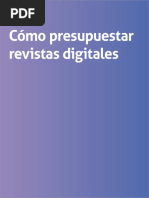 Cómo Presupuestar Revistas Digitales PDF