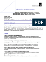 Fundamentos de Psicobiologia I PDF