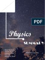 Physics Summary