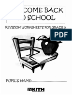 English Worksheets 5 Years Dossier5e