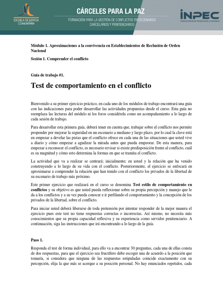 Guia Actividad 1 PDF | PDF | Crecimiento personal y profesional ...