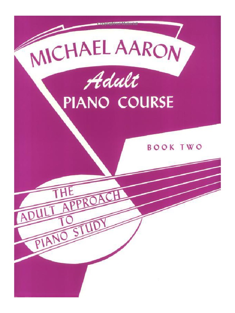 Michael Aaron adult piano course book 2 | Musical Compositions